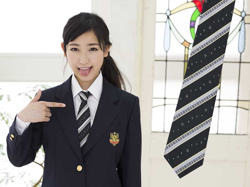 こちらはセーラー服用の無地リボン！